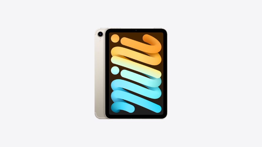iPad mini Wi‑Fi + Cellular 256GB - Starlight