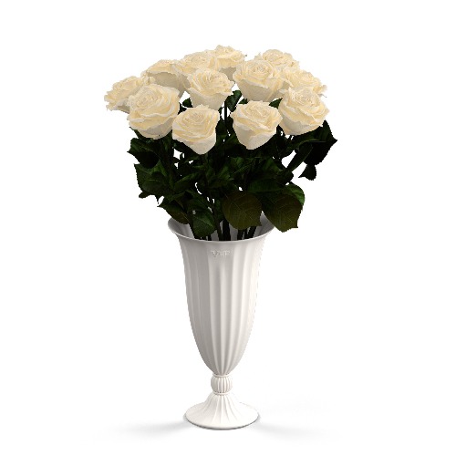 Aphrodite Porcelain Vase | One Dozen / Pearl