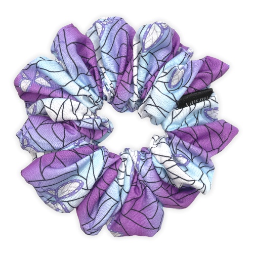 Blue Shinobu Anime Scrunchie 2.0 (matte) - luxe