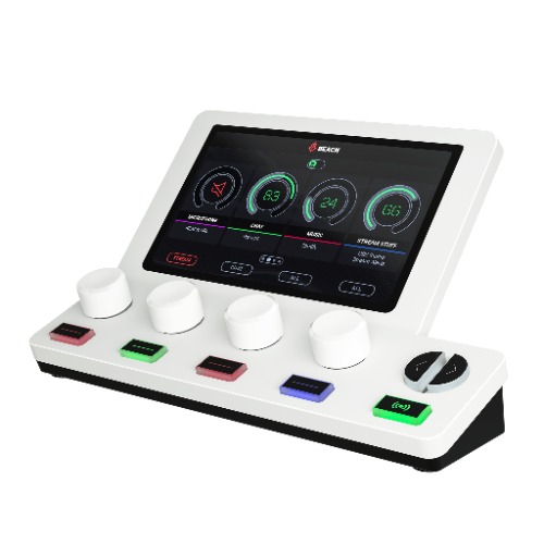 BEACN Mix Create - Powerful audio control for content creators - Light