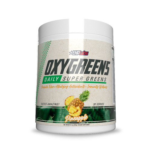 OxyGreens - Daily Super Greens Powder | 30 Serves / Pineapple