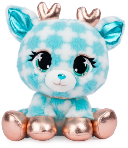 GUND P.Lushes Pets Gem Stars Collection, Arden Doemei Deer Stuffed Animal, Blue/Gold, 6” - Arden Doemei