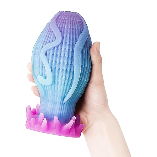 Large Anal Plug Silicone Butt Plug Anal Sex Trainer/Prostate Massage Anus Dilator for Beginners Advanced Users. Men Women Masturbation Adult Sex Toys and Games - big