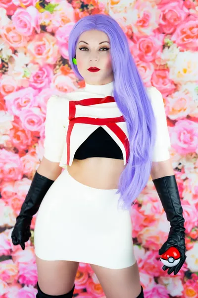Latex Pokemon Team Rocket Jessie Inspiriertes Set
