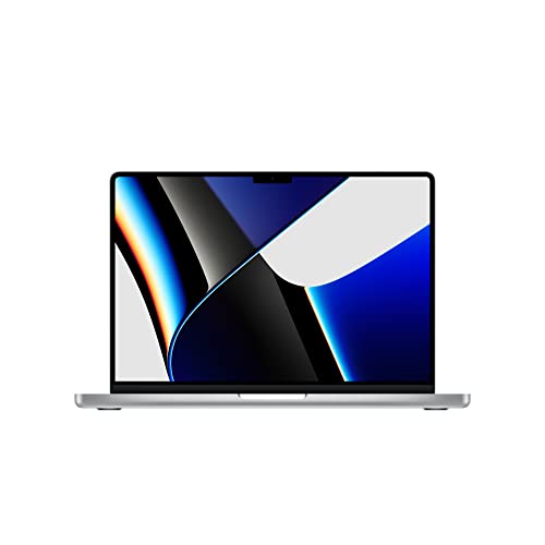 Apple 2021 MacBook Pro (14-inch, M1 Pro chip with 10‑core CPU and 16‑core GPU, 16GB RAM, 1TB SSD) - Silver - Silver - 1 TB - Without AppleCare+