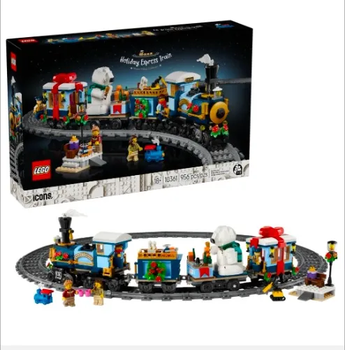 Lego holiday train set