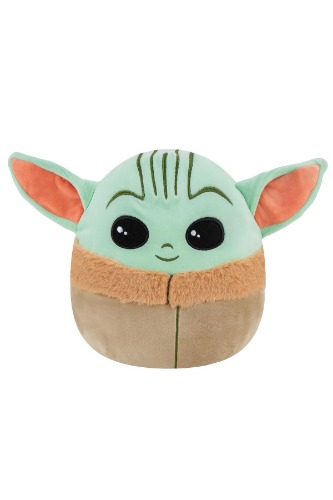 Squishmallows SQK0006 – Grogu 25 cm, officiella Kelly-leksaker plysch, supermjukt gosedjur