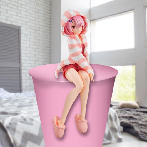Re:Zero kara Hajimeru Isekai Seikatsu - Ram - Noodle Stopper Figure - Room Wear (FuRyu) - Brand New