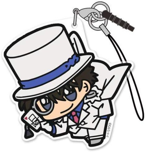 Detective Conan - Kid the Phantom Thief  - Tsumamare Cospa Pinch Acrylic Strap Mascot [In Stock]