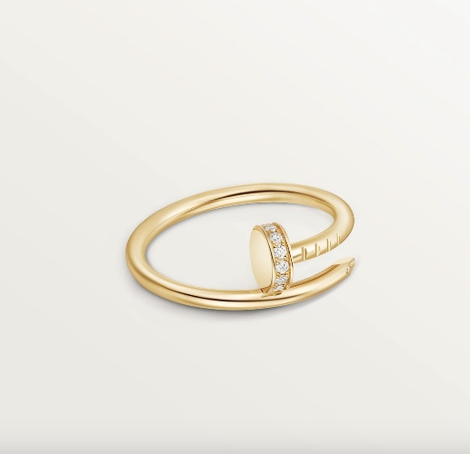 JUSTE UN CLOU RING, SMALL MODEL, DIAMONDS