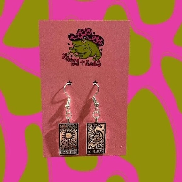 Sun & Moon Tarot Earrings