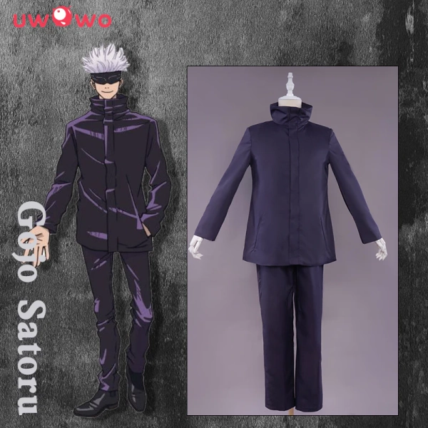Uwowo Anime Jujutsu Kaisen Satoru Gojo Cosplay Costume Jujutsu High Uniform