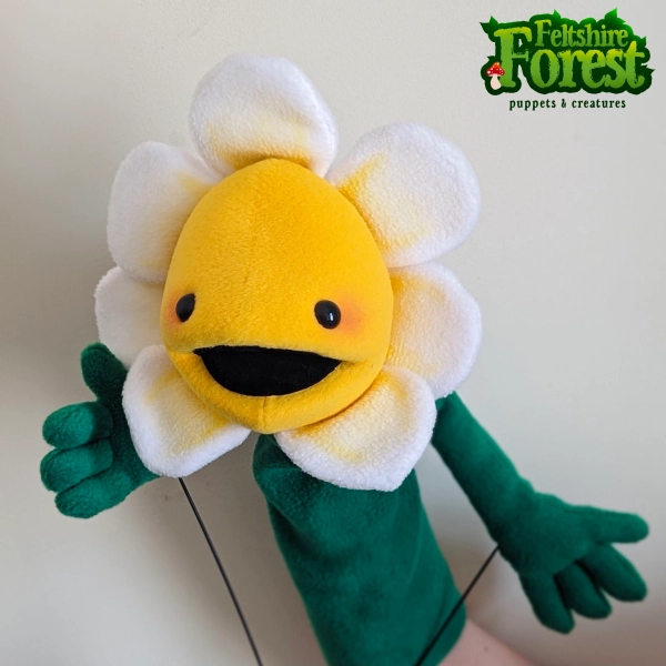 Lil’ Flora Daisy Hand and Rod Puppet