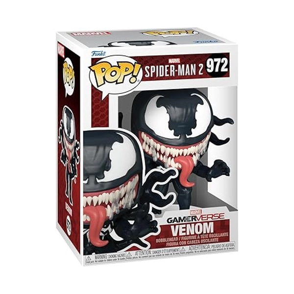 Funko POP! Games: Spider-Man 2- Venom - Spider-Man - Collectable Vinyl Figure - Gift Idea - Official Merchandise - for Kids & Adults - Video Games Fans - Model Figure for Collectors and Display