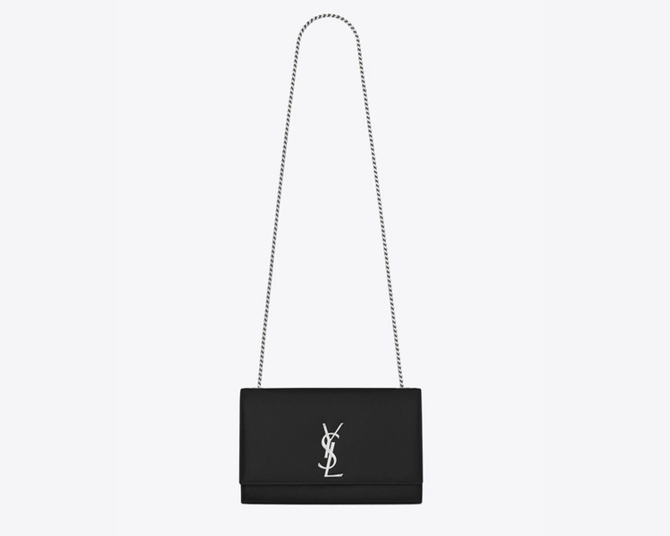 Kate Medium Chain Bag | Silver