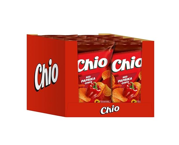 Chio Chips Red Paprika, 10er Pack (10 x 150 g) - Paprika
