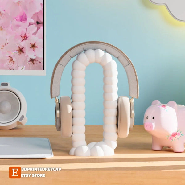 Cloud Headphone Stand Cozy Desk Setup Minimalist Desk Decor Kawaii Desk Organizer - Etsy Australia