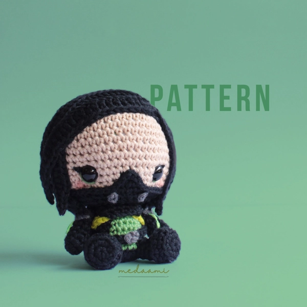 PDF PATTERN |  Toxic Agent Amigurumi
