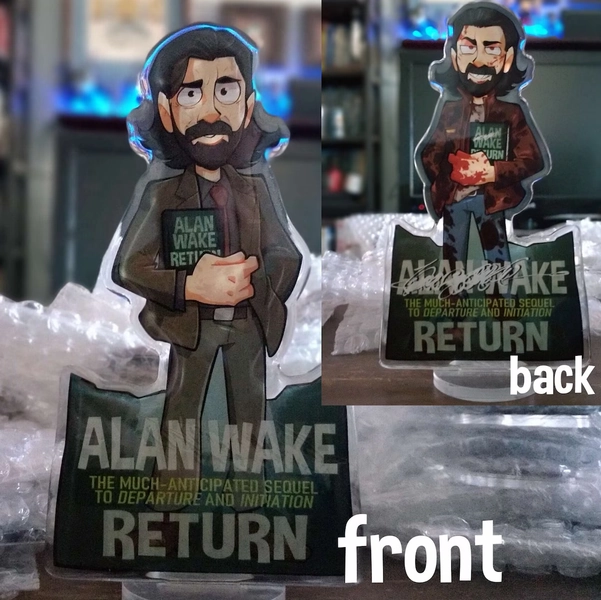 Alan Wake/mr Scratch Acrylic Standee - Etsy