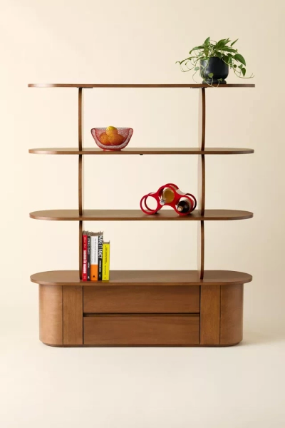 Rue 4-Tier Oval Storage Shelf
