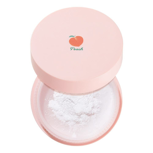 SKINFOOD Peach Cotton Multi Finish Powder 15g - Peach Extract & Calamin Powder Contained Sebum Control Silky Powder for Oily Skin, Sweet Peach Scent with Baby Skin - 5 options from $24.18