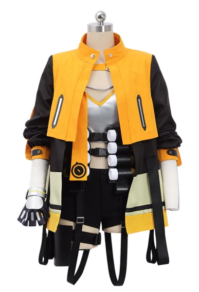 Goddess of Victory:NIKKE Anis Cosplay Costume Top Shorts Set with Coat Hat