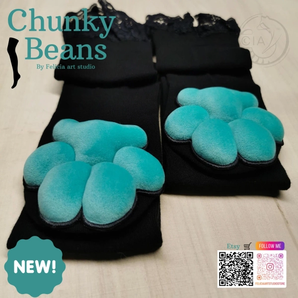 Cute Plush Paws Socks