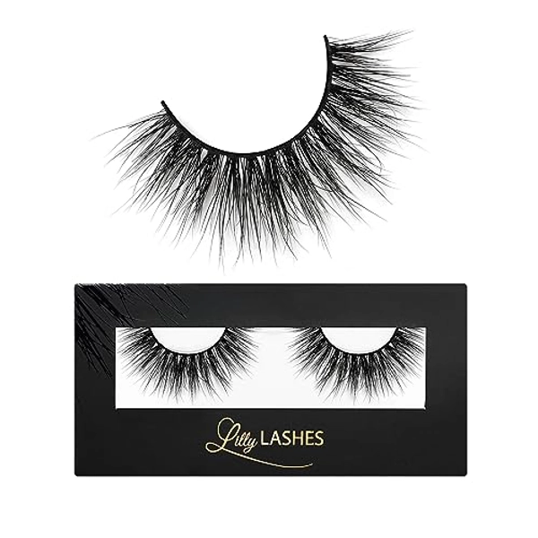 Lilly Lashes 3D Mink Venice | False Eyelashes | Reusable | Non-Magnetic | 100% Handmade