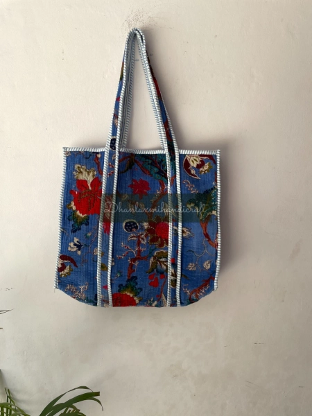 Floral Print Cotton Velvet Tote Bags, Handmade Shoulder Bags, Hippie Style Shopping Bags, Travel Everyday Use, Large Shopping Bags, - Etsy