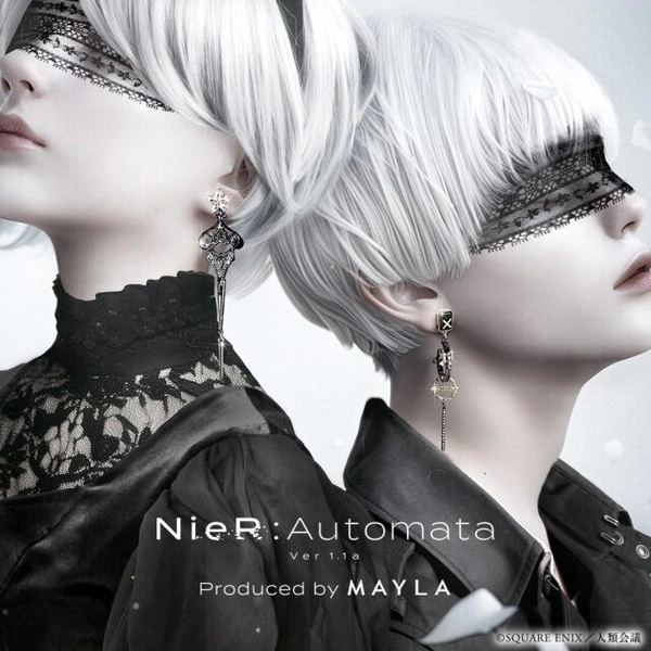 ニーア オートマタ Ver1.1a アイコニック イヤオブジェ/2B/イヤリング(ER)/フリー