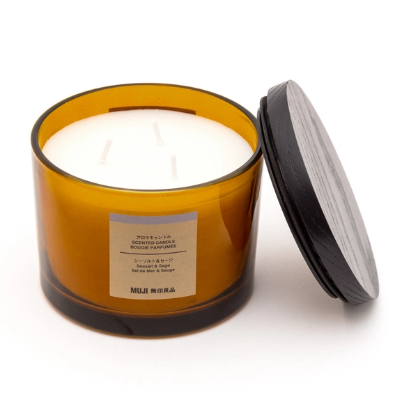 Sea salt and sage candle 