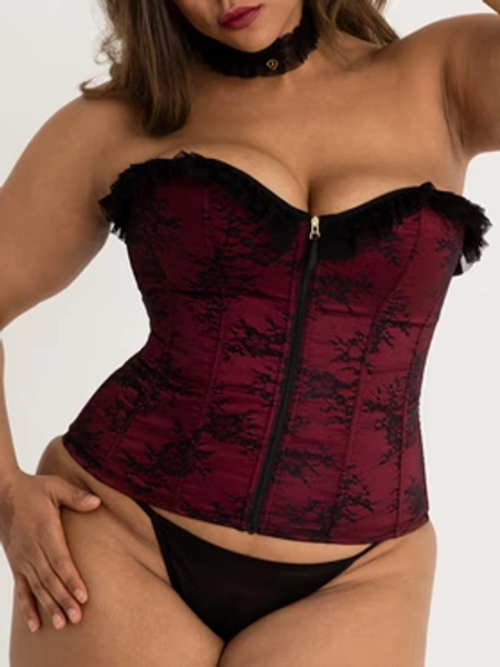 Lovehoney Plus Size Lace Silhouette Corset