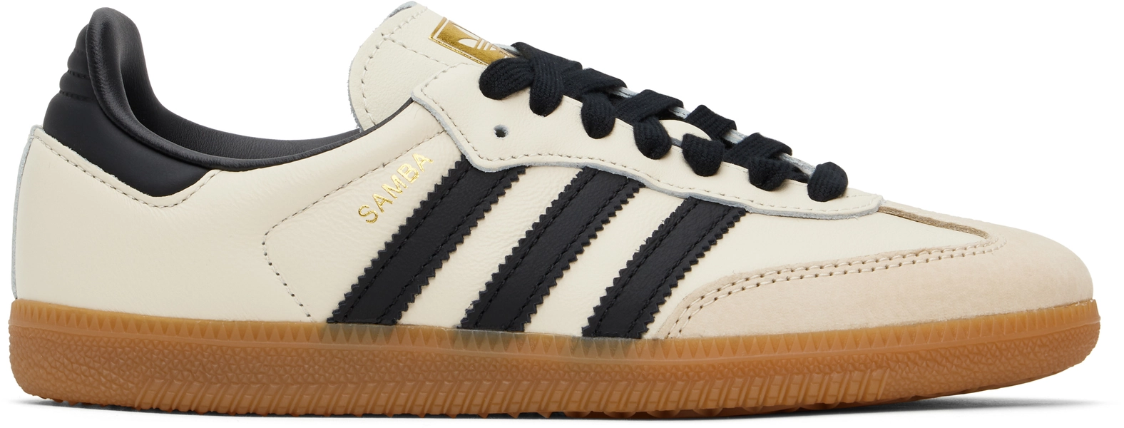 Off-White & Black Samba OG Sneakers