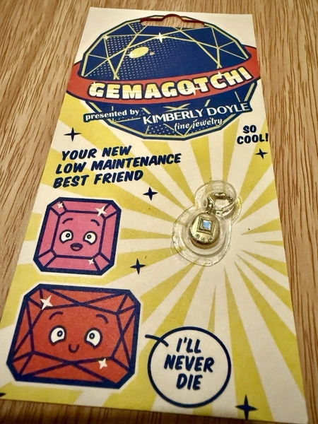 Kimberly Doyle Moonstone Baby Gemagotchi 14k Gold