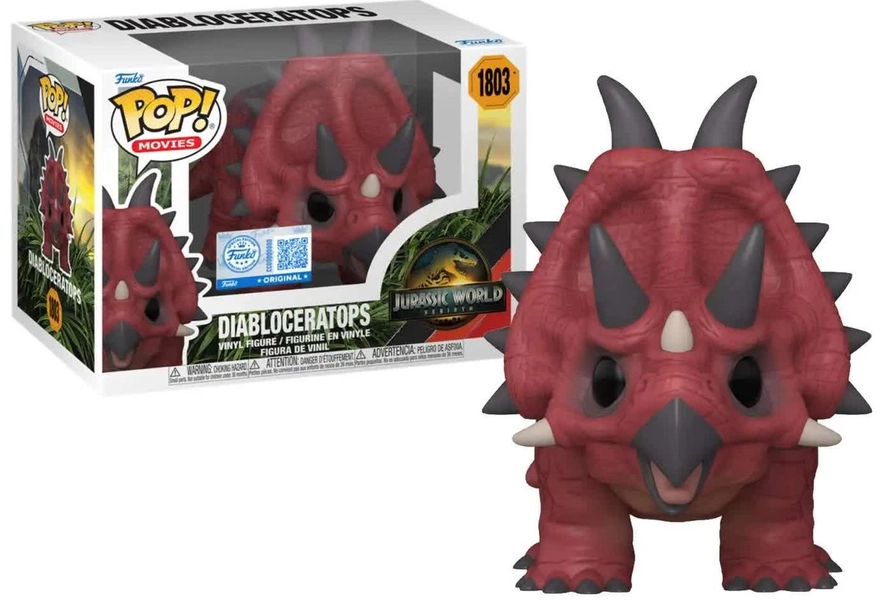 Funko POP Jurassic World 1803 Diabloceratops Special Edition