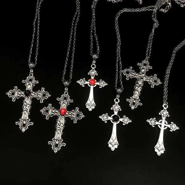 Gothic Cross Necklace