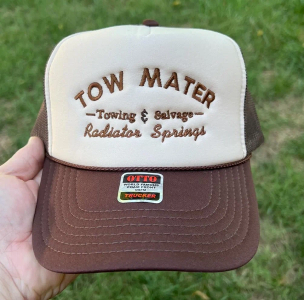 Tow Mater - Towing & Salvage Embroidered Trucker Hat - Otto Cap