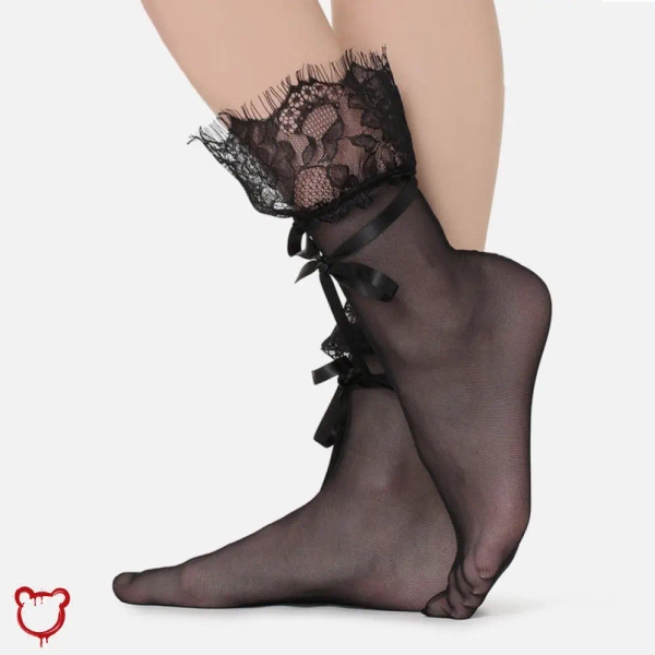 Lacy Ribbon Socks