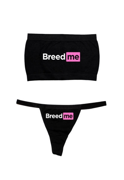 BREED ME TUBE TOP SET