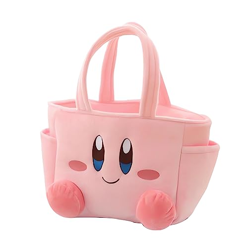 Mädchen Plüsch Handtasche,CartoonPlüsch Handtasche, Große Kapazität Flauschige Tasche,Plüschtasche für Kinder Kinderhandtasche aus Plüsch für kleine Mädchen für Mädchen Geburtstag Geschenke
