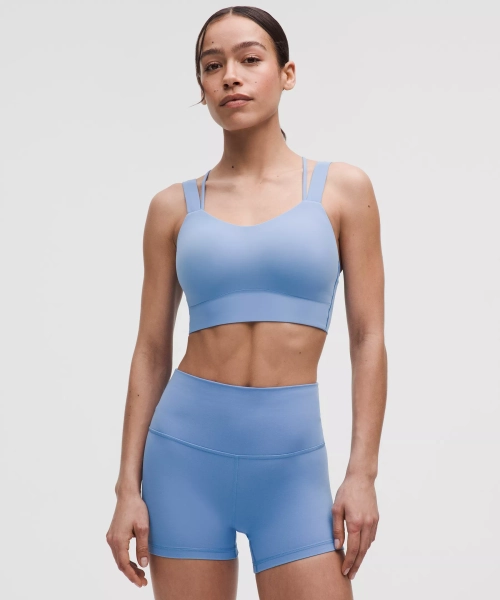 Like a Cloud Longline Bra *Light Support, D/DD Cup - Pool Party - 10