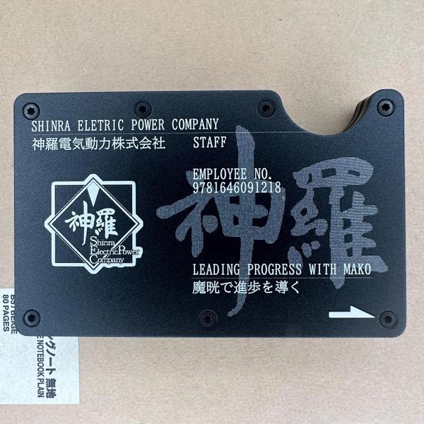 FF7 Shinra Aluminum Wallet