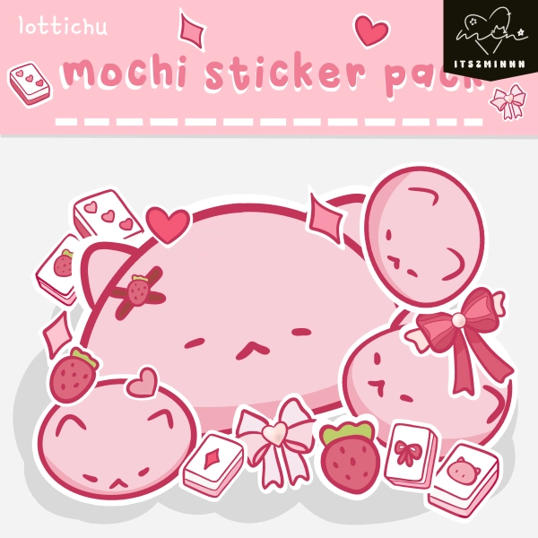 [YCH] Mochi Sticker Pack (3-5 days) by its2minnn (@its2minnn)