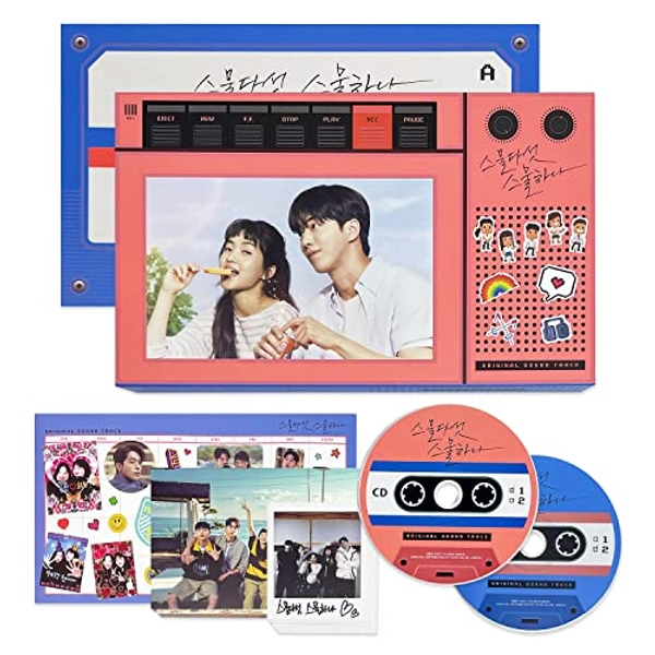 K-drama Soundtrack Album - [Twenty Five Twenty One] Hard Cover Out Box + Photobook R + Main Character Signs Polaroid + Picture of a trip to the sea + Deco Diary Sticker