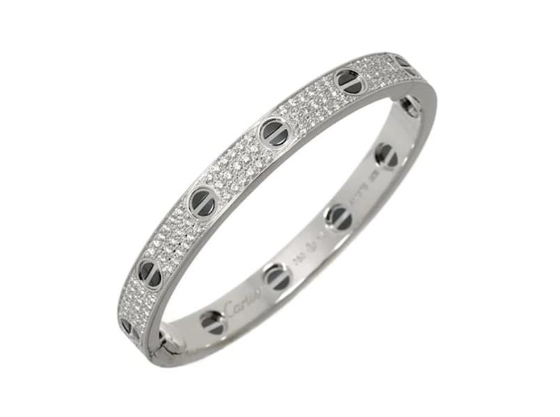 Cartier Love Bracelet in Ceramic and White Gold
