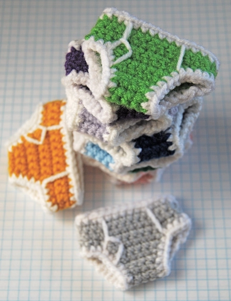 PDF CROCHET PATTERN - Mini Briefs