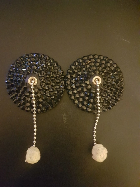 Fire Tassels - Black Crystal