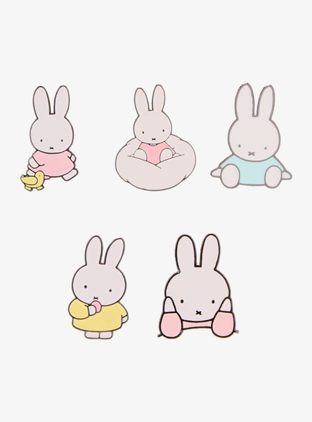 Miffy Pastel Portraits Blind Box Enamel Pin - BoxLunch Exclusive
