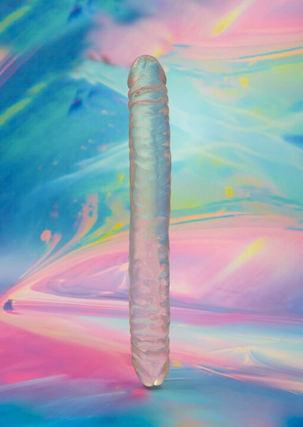 Be Proud Ribbed Double Ended Dildo