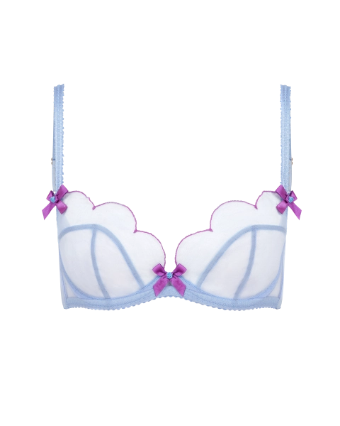 Lorna Bra in Blue/Amethyst | By Agent Provocateur